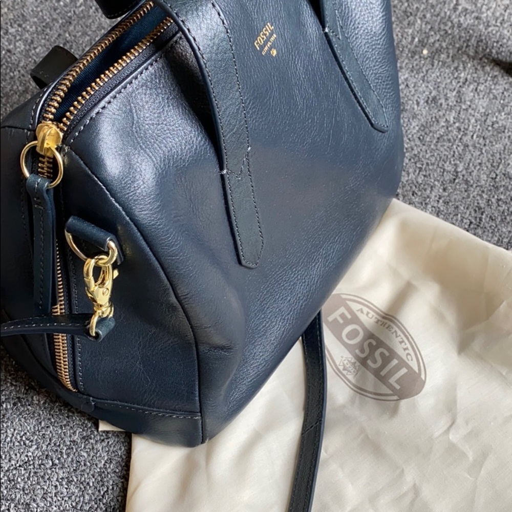 FOSSIL SYDNEY Satchel leather handbags